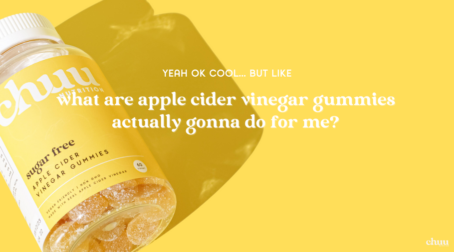 What do apple cider vinegar gummies do?
